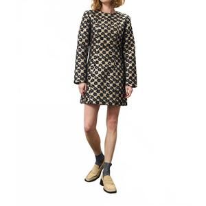 NEW FRNCH letezia mini dress in leopard